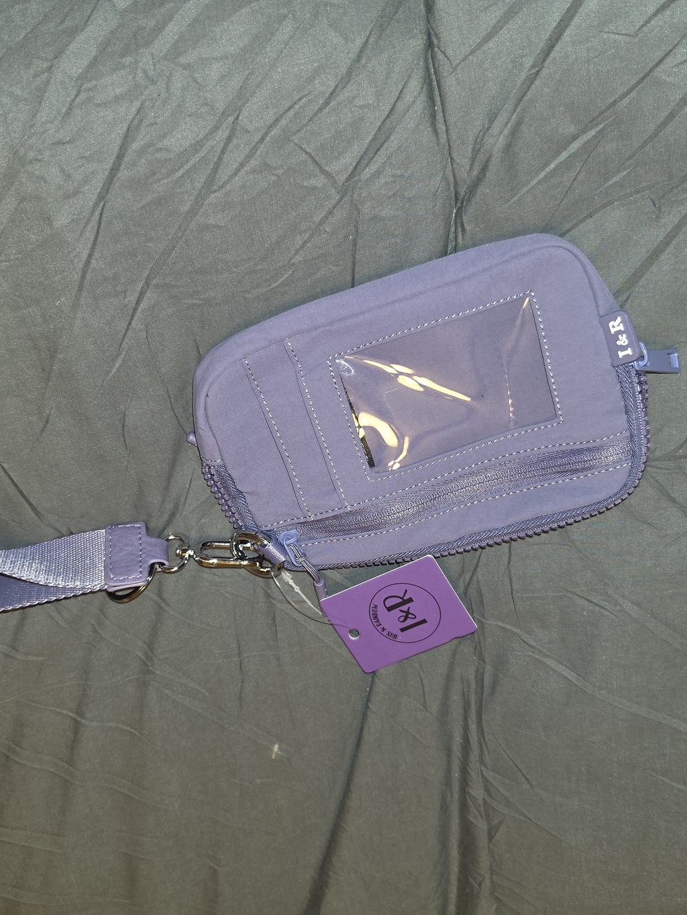 Iris And Rainbow Carry All Wallet Wristlet